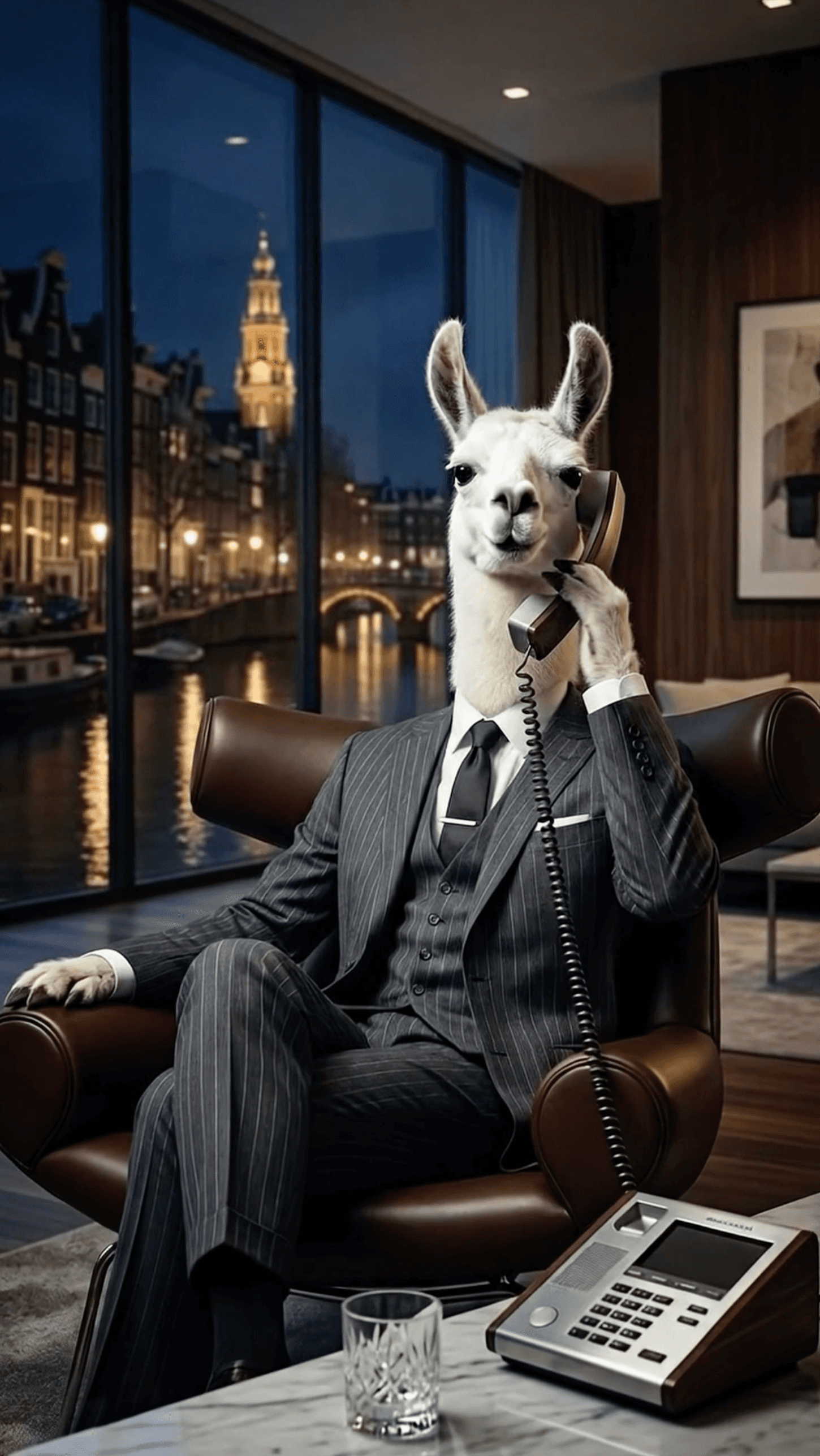 LlamaChilly, Home Scene